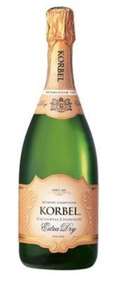 Korbel Extra Dry Champagne - 750 ml