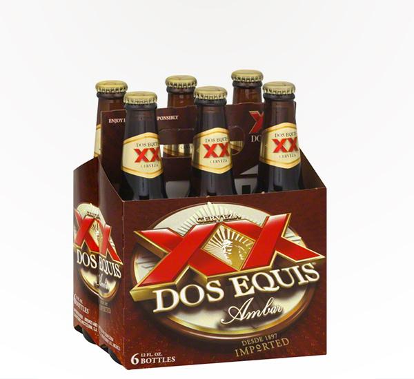 Dos Equis Mexican Amber Lager  - 6 bottles