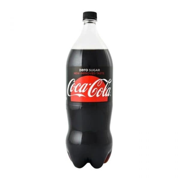 Coca-Cola Zero Carbonated Drink - 2 L