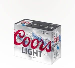 Coors Light Beer - 12pk/12 fl oz Cans