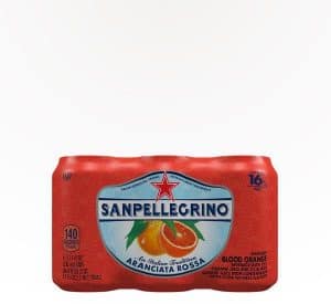 San Pelligrino Blood Orange - 6 cans