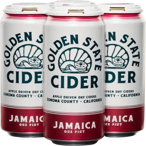 Golden State Cider Hamaica Cider 4pk