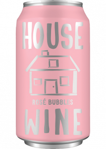 House Wine Rose Bubbles Can- 375mL