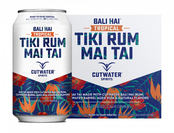 Cutwater Bali Hai Rum Mai Tai 4pk 12oz cans