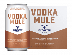 Cutwater Vodka Mule 4pk - 12oz cans