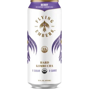 Flying Embers Hard Kombucha -  Berry 16oz