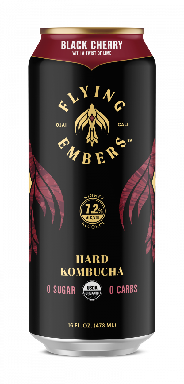 Flying Embers Black Cherry 16oz