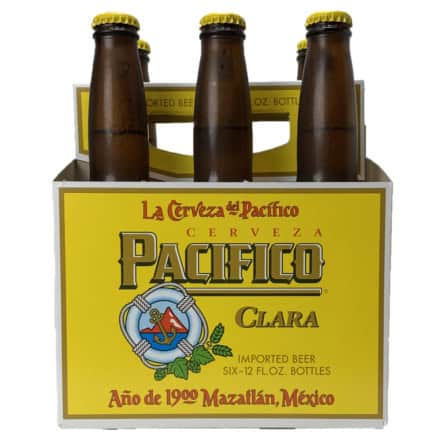 Pacifico Pilsner Style Lager 6 bottles