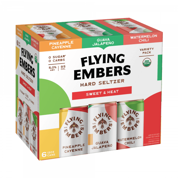 Flying Embers Hard Seltzer Sweet and Heat