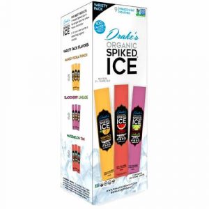 Drake's Organic Spiked Ice Variety Pack - 9ct