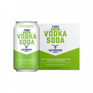 Cutwater Vodka Soda 4pk - 12oz cans