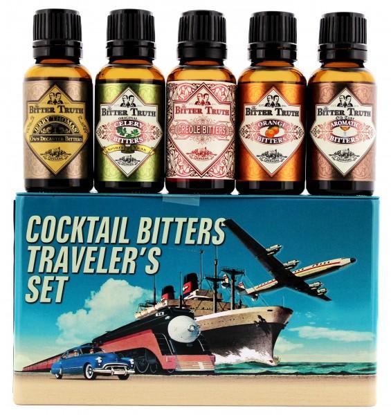 The Bitter Truth Cocktail Bitters Traveler's Set - 5PK