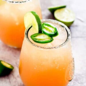 Spicy Paloma Cocktail 