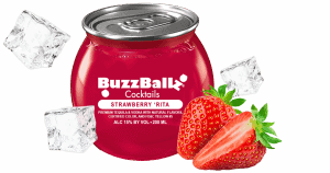 BuzzBall Strawberry Margarita - 200ml