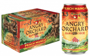 Angry Orchard Peach Mango Cider - 6 Cans