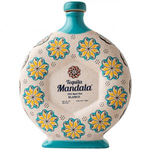 Tequila Mandala Blanco Ceramic Bottle -1L