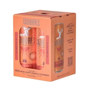 Cazadores Cocktail Paloma - 4 pack 12oz