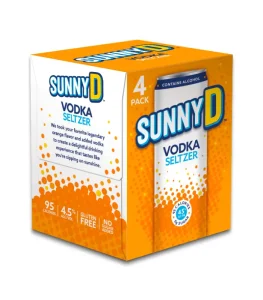 SunnyD Vodka Seltzer - 4 pack 12oz