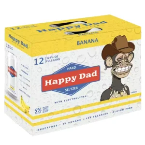 Happy Dad Banana 12Pk-12oz Cans