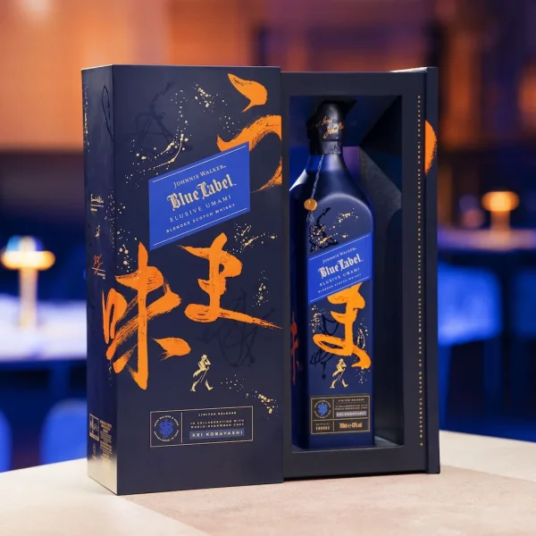 Johnnie walker blue lable elusive umami