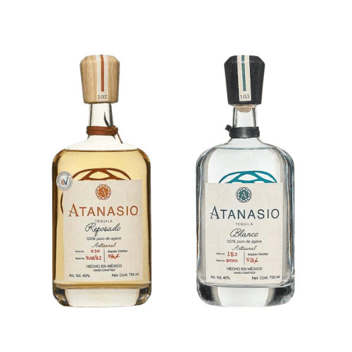 Atanasio Blacno and Reposado Tequila 2pk