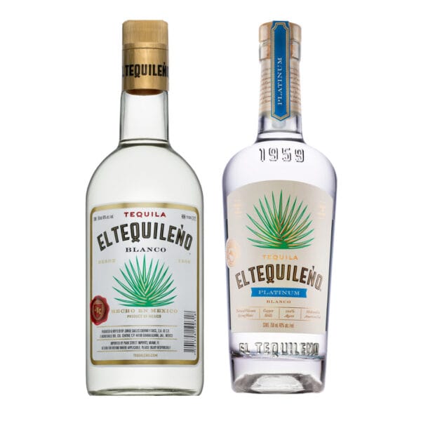 El Tequileno Blanco & Blanco Platinum 2 PK